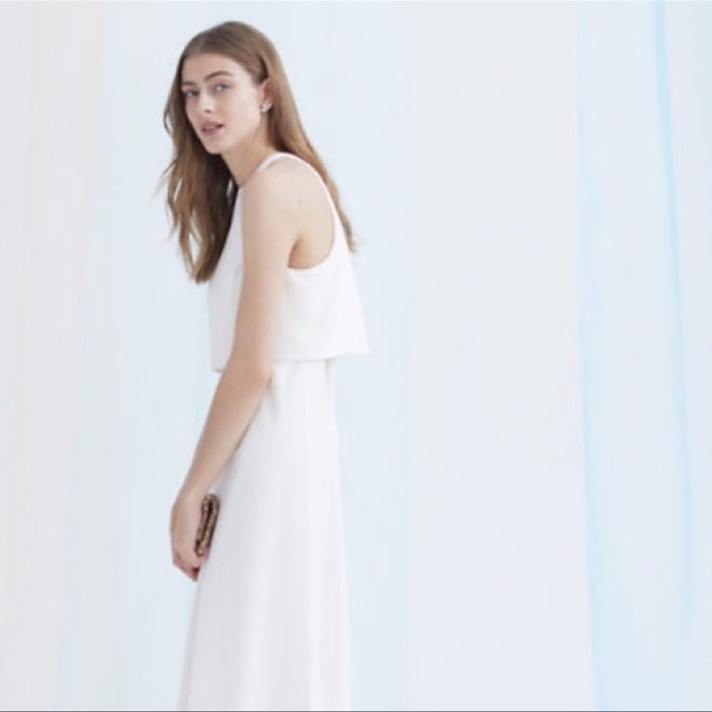 BHLDN Jill Stuart Iva Maxi Crepe Gown - Picture 10 of 11